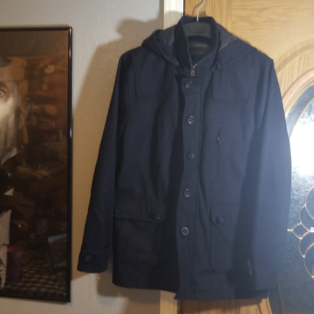 Forever 21 Navy wool coat like New never worn